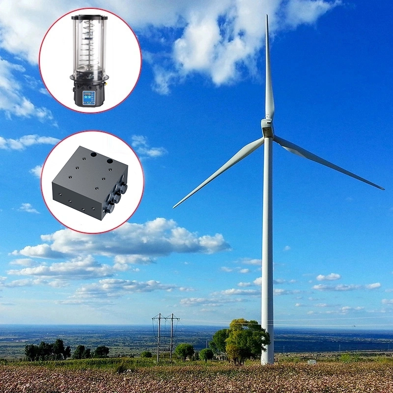Schmiersystem für Windkraftanlagen