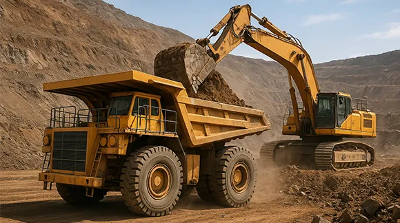 Automatische Schmier systeme für Bergbau-LKWs